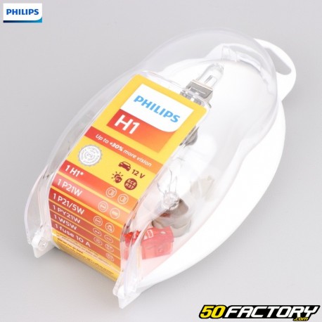 Ampoules H1... 12V Philips Easy kit (coffret)