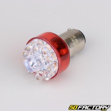 LED-Glühbirne BAY15D 12V, rot 