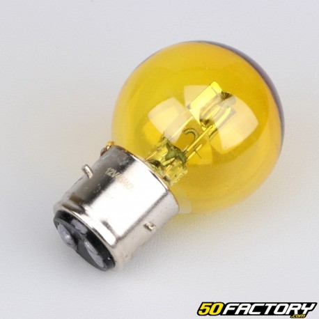 BA21D 12V 35V/35W Headlight Bulb Yellow