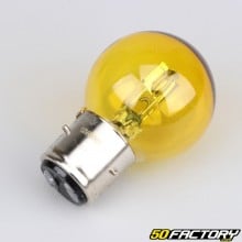 Bombilla de faro BA21D 12V 45/40W amarilla