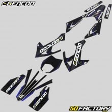 Decoration kit Rieju  MRT 50 (since 2022), MRT 125 (from 2021) Gencod Evo blue