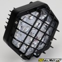 Phare avant à leds hexagonal avec grille 48W