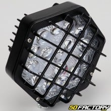 Hexagonal led headlight with 48W grille