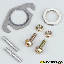 Attacco marmitta scooter Aprilia,  Peugeot, PGO, CPI,  Yamaha... (kit di montaggio)