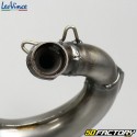 Exhaust Yamaha DT, MBK X-Limit, Malaguti XSM,  XTM Leovince Xfight stainless steel