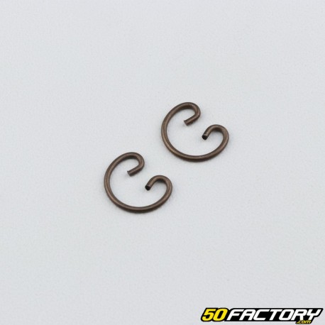 Piston pin clips 10 mm Minarelli vertical and horizontal MBK Nitro (1999 - 2012) 50 2