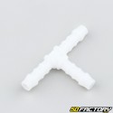 White 6mm Tee Hose Fitting