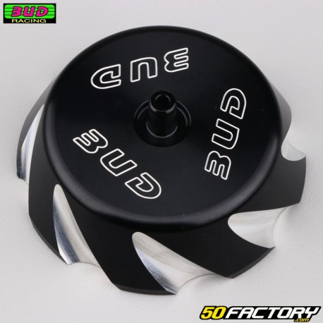 Fuel tank cap Kawasaki KX, Honda CR, Suzuki RM-Z 85, 250 ... Bud Racing black