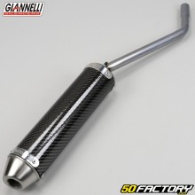 Exhaust silencer Beta RR 50 (2011 - 2020) Giannelli Enduro carbone