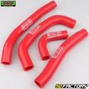Honda CRF 450 R cooling hoses (since 2017) Bud Racing red