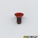 8x11 mm red brake disc screws and crown (set of 3)