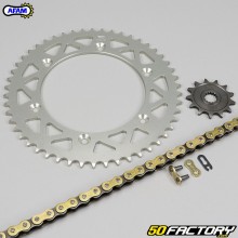 Kit catena rinforzata 13x50x112 Yamaha YZ 125 Afam dorata