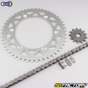 Kit chaîne 13x50x114 Yamaha YZ 125 (1995) Afam gris