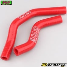 Cooling hoses Yamaha YZ 65 (since 2018) Bud Racing red