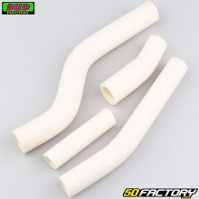 Durites de refroidissement Yamaha YZF 450 (2006 - 2009) Bud Racing blanches