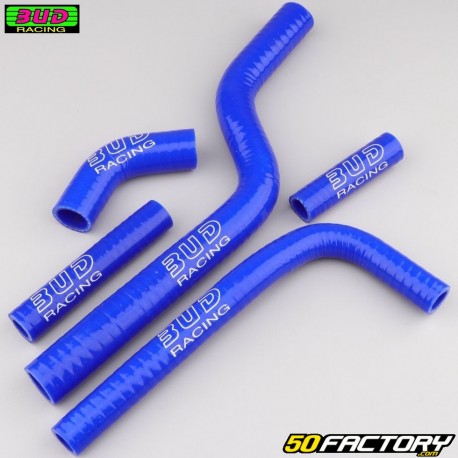 Durites de refroidissement Suzuki RM-Z 250, Kawasaki KXF 250 (jusqu'à 2006) Bud Racing bleues