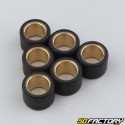 Rolos de variador 8g 18x14 mm Honda, Kymco, Malaguti, Peugeot, Sym preto