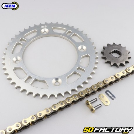 Kit catena 14x46x122 KTM SX 85 ruote piccole (2003 - 2017) Afam  or