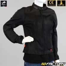 Blouson femme Furygan Mistral Lady Evo 3 D3O homologué CE moto noir