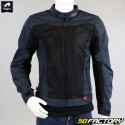 Blouson Furygan Mistral Evo 3 D3O homologué CE moto noir et bleu