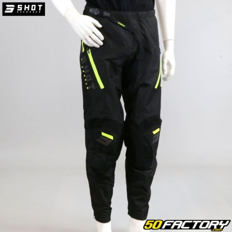 Pants Shot Climatic black and neon yellow