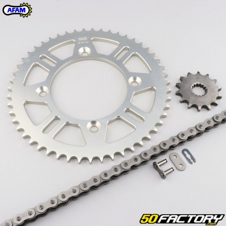 Chain Kit 14x51x124 Yamaha YZ 85 big wheels Afam gray
