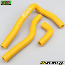 Mangueras de enfriamiento Kawasaki KX XNUMX, Suzuki  XNUMX RM (XNUMX - XNUMX) Bud Racing  amarillos