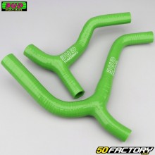 Durites de refroidissement Kawasaki KX, KXF 450 (depuis 2016) Bud Racing vertes