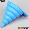 Soft funnel for oil filling 4MX blue