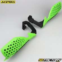 Protèges mains Acerbis X-Ultimate verts et noirs