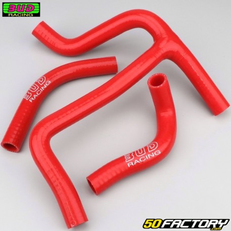 Durites de refroidissement Suzuki RM-Z 450 (2008 - 2017) Bud Racing rouges