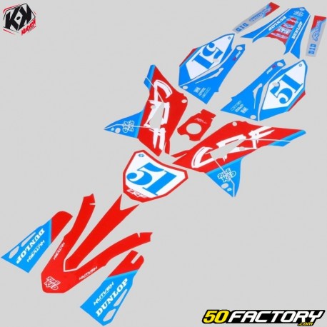 Graphic kit Honda CRF 250, 450 R (2017 - 2020), 450 X... Kutvek Rask