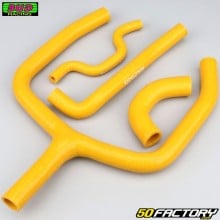 Mangueiras de refrigerante Kawasaki KXF 250 (2009 - 2016) Bud Racing amarelos
