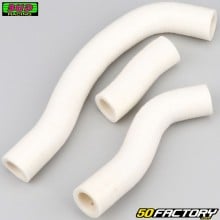 Mangueras de radiador reforzadas KTM SX-F 450 (hasta 2012) Bud Racing blanco