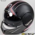 Casco modulare Nox Stratos Fighter bianco e nero opaco