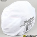 Capacete modular Nox Stratos Fighter preto e branco fosco