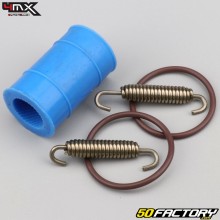 Gaskets, springs and blue muffler sleeve Husqvarna TE, TX 125, KTM SX 85...4MX