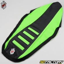 Funda de asiento Kawasaki KX 250 (desde 2021), 450 (desde 2019) JN Seats negro y verde