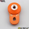 Patte de support de pot d'échappement Beta RR 50, 250, KTM SX, EXC 125, 250... 4MX orange