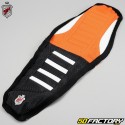 Seat cover KTM SX Xnumx, xnumx, sx -f xnumx (xnumx - xnumx), exc (xnumx - xnumx) JN Seats orange and black