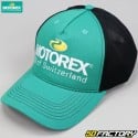 Gorra Motorex verde, negra