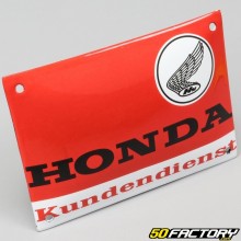 Honda 13.8x10 cm enamel sign