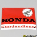 Honda 13.8x10 cm enamel sign