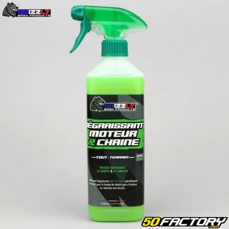 Desengraxante de motor e corrente tudo-em-umTerrain  Grizzly Produtos de lavagem 500ml