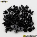 Clips de carénages Bolt noirs (lot de 80)