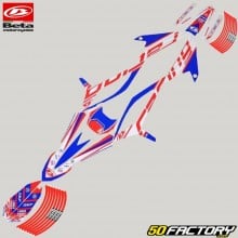 Dekor-kit Beta RR Enduro Racing 50 (seit 2021) rote, weiße und blaue Herkunft blue