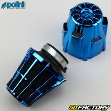 Air filter Ø32 mm Polini blue right