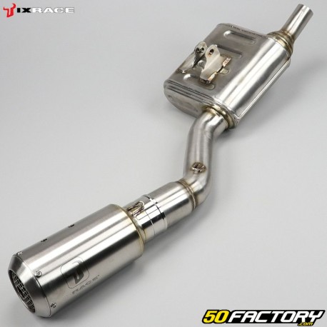 Silenciador Derbi GPR 125 (2009 - 2014) IXrace em aço inoxidável MK2