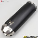 Línea de escape Honda CB-F 125 (2009 - 2015) IXrace New pure acero inoxidable negro