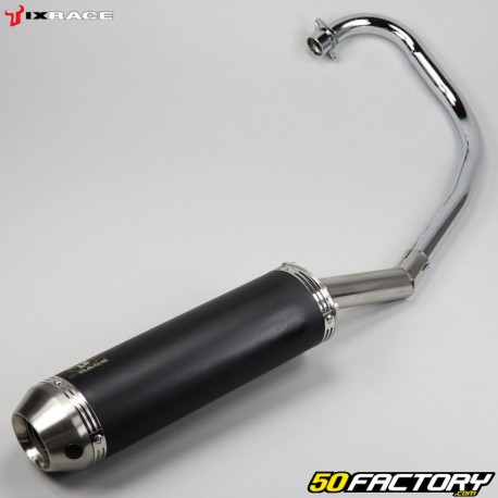 Línea de escape Honda CB-F 125 (2009 - 2015) IXrace New pure acero inoxidable negro